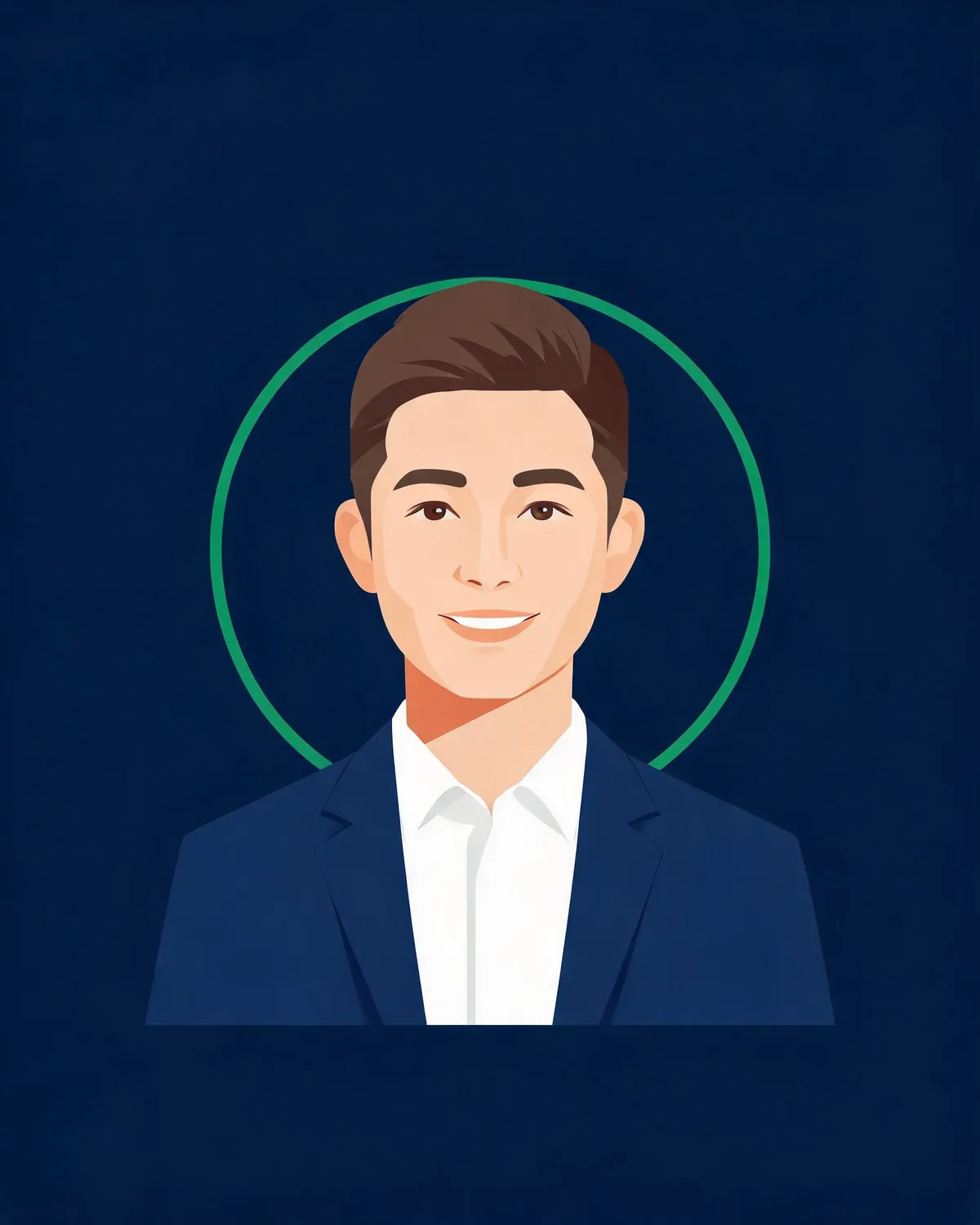 Illustrated portrait placeholder of the lead QuickBooks advisor at QB Support